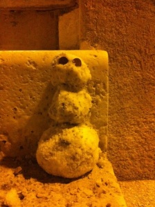 front stoop snowman